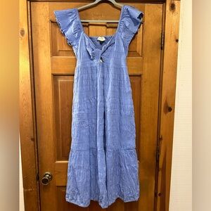 Universal Thread Light Blue Smocked Dress